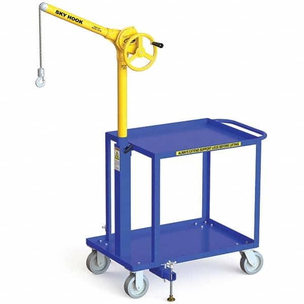 Sky Hook - 500 Lb Steel Lifting Hook Crane - Apex Tool & Supply