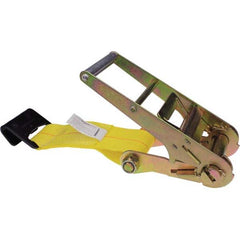 US Cargo Control - Slings & Tiedowns (Load-Rated) Type: Ratchet Tie Down Width (Inch): 4 - Apex Tool & Supply