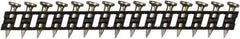 DeWALT - 11 Gauge 0.12" Shank Diam 0.68" Long Concrete Nails for Power Nailers - Steel, Yellow Zinc Finish, Smooth Shank, Angled Stick Plastic Collation, Round Head - Apex Tool & Supply