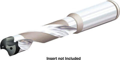 Kennametal - Series KenTIP FS, Head Connection P, 8xD, 14mm Shank Diam, Drill Body - 46mm Drill Body Length to Flange, KTFS Toolholder, 13mm Nose Diam, 172mm OAL, 172mm Drill Body Length, 122.4mm Flute Length, Straight Shank, Through Coolant - Apex Tool & Supply