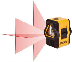 Johnson Level & Tool - 3 Beam 50' Max Range Self Leveling Cross Line Laser - Red Beam, 5/32 at 30' Accuracy - Apex Tool & Supply