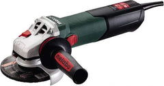 Metabo - 5" Wheel Diam, 11,000 RPM, Corded Angle & Disc Grinder - 5/8-11 Spindle, 13.5 Amps - Apex Tool & Supply