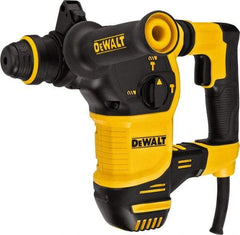 DeWALT - 120 Volt 1" SDS Plus Chuck Electric Rotary Hammer - 0 to 5,200 BPM, 0 to 1,150 RPM, Reversible - Apex Tool & Supply