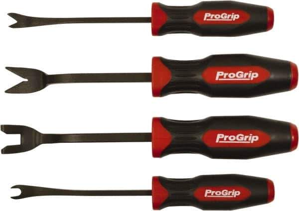 Mayhew - Black & Red Trim Tool - For Use with Door Panel & Molding Rivet Fasteners - Apex Tool & Supply