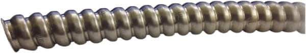 Anaconda Sealtite - 2" Trade Size, 25' Long, Flexible Metallic Conduit - Galvanized Steel, 50.8mm ID, Gray - Apex Tool & Supply