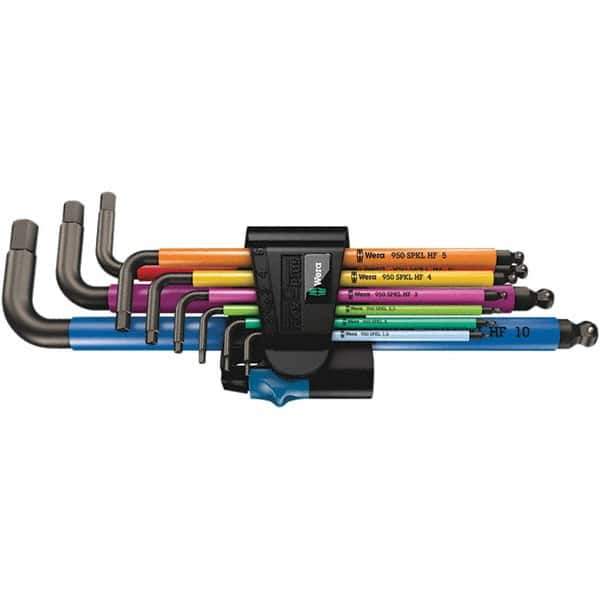 Wera - Hex Key Sets Tool Type: Hex Handle Type: L-Key Long Arm - Apex Tool & Supply