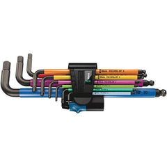 Wera - Hex Key Sets Tool Type: Hex Handle Type: L-Key Long Arm - Apex Tool & Supply