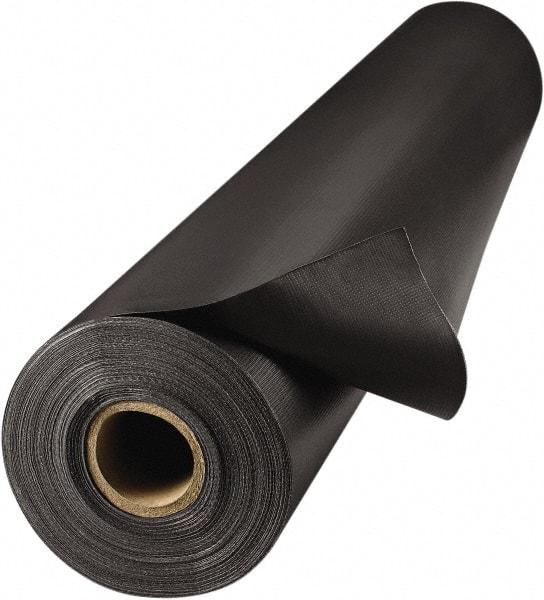 Steiner - 61" Wide Vinyl Laminated Polyester Welding Curtain - Black - Apex Tool & Supply