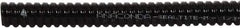 Anaconda Sealtite - 1-1/4" Trade Size, 50' Long, Flexible Liquidtight Conduit - Galvanized Steel & PVC, 31.75mm ID, Black - Apex Tool & Supply