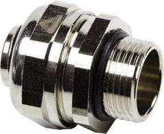 Anaconda Sealtite - 1" Trade, 316 Stainless Steel Threaded Straight Liquidtight Conduit Connector - Partially Insulated - Apex Tool & Supply