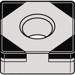 Kennametal - SNGA432 MT Grade KBH10 CBN Turning Insert - 90° Square, 1/2" Inscr Circle, 3/16" Thick, 1/32" Corner Radius - Apex Tool & Supply