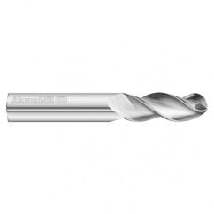 3833SD B 3/8X1X2.5 3FL ALUMAMILL EM - Apex Tool & Supply