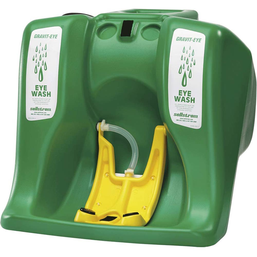 Sellstrom - Portable Eye Wash Stations Type: Gravit-Eye Capacity (Gal.): 16.000 - Apex Tool & Supply