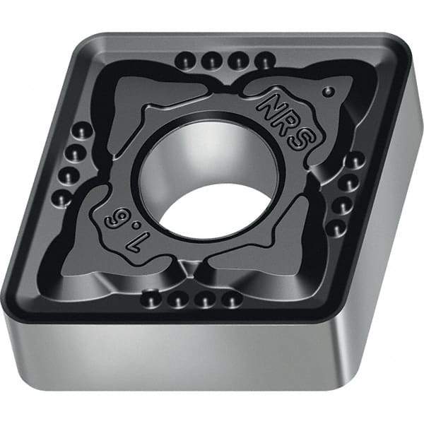 Walter - CNMG NRS Grade WSM10S Turning Insert - TiAlN+Al2O3+(Al) Finish, 80° Rhombic, 12.7mm Inscr Circle, 4.76mm Thick, 1.2mm Corner Radius - Apex Tool & Supply