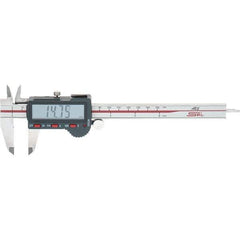 SPI - 0 to 150mm Range, 0.01mm Resolution, Electronic Caliper - Stainless Steel with 40mm Stainless Steel Jaws, 0.02mm Accuracy, Micro USB Output - Apex Tool & Supply