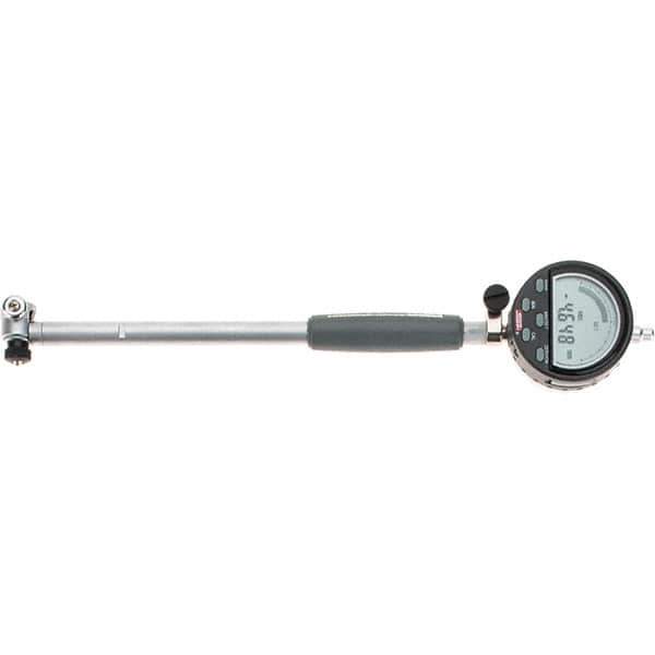 SPI - 35 to 50mm, 150mm Deep, Electronic Bore Gage - Up to 0.015mm Accuracy, 0.002mm Resolution, Data Output, Includes Indicator - Apex Tool & Supply