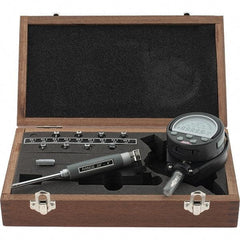 SPI - 6 to 10mm, 40mm Deep, Electronic Bore Gage - Up to 0.012mm Accuracy, 0.002mm Resolution, Data Output, Includes Indicator - Apex Tool & Supply