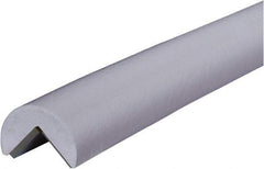 PRO-SAFE - 39" Long, Polyurethane Foam Type A Corner Guard - White, 1" High x 2" Wide Side - Apex Tool & Supply