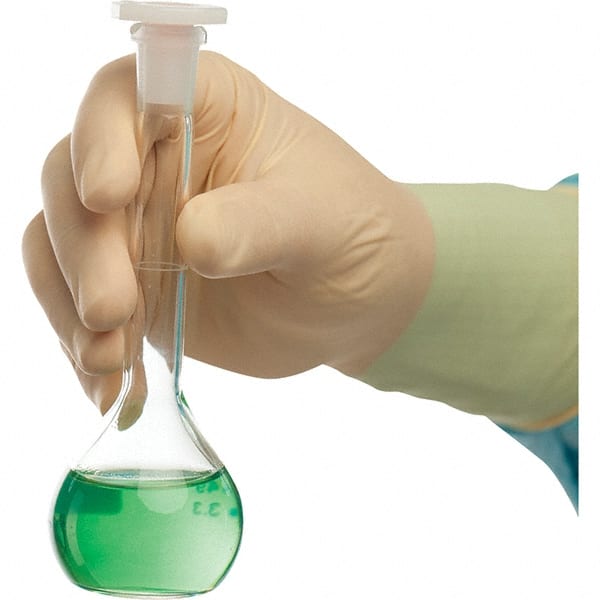 BioClean - Size 6.5, 6.69 mil, Cleanroom Grade, Powder Free Latex Disposable Gloves - Apex Tool & Supply