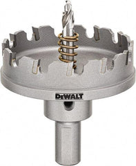 DeWALT - 2-7/8" Diam, 1/4" Cutting Depth, Hole Saw - Carbide-Tipped Saw, Toothed Edge - Apex Tool & Supply