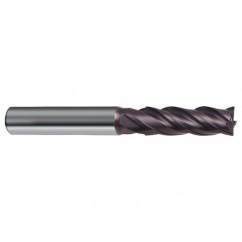 10mm Dia. - 80mm OAL - 4 FL Variable Helix Firex Carbide End Mill - Apex Tool & Supply