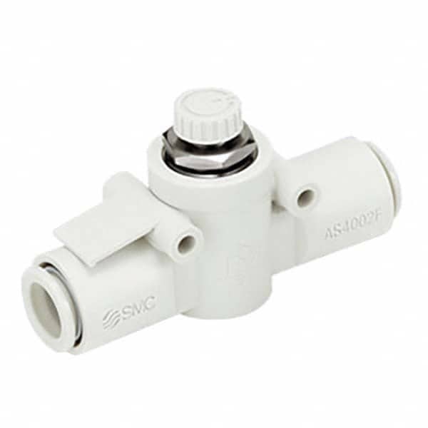 SMC PNEUMATICS - Speed & Flow Control Valves Valve Type: Flow Control Offset Inline Tube Outside Diameter (mm): 8 - Apex Tool & Supply