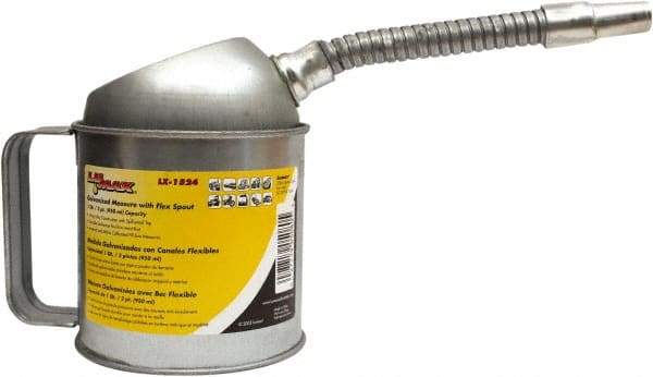 lumax - Flexible Spout, Measure Oiler - Steel Pump, Steel Body - Apex Tool & Supply
