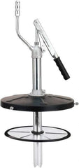lumax - Grease Lubrication Aluminum & Steel Lever Hand Pump - For 100 to 120 Lb Container - Apex Tool & Supply