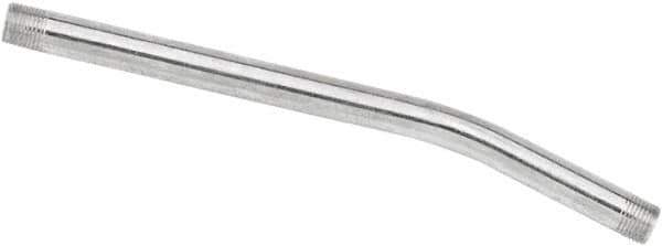 lumax - 7,500 Operating psi, 1/8 Thread, Fixed Grease Gun Rigid Extension with Coupler - NPT (M) Thread - Apex Tool & Supply