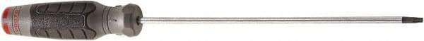 Proto - T20 Torx Driver - 8" Blade Length, 12-1/4" OAL, Standard Handle - Apex Tool & Supply