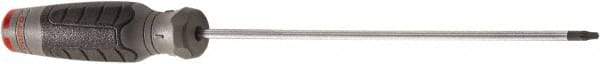 Proto - T15 Torx Driver - 8" Blade Length, 12-1/4" OAL, Standard Handle - Apex Tool & Supply