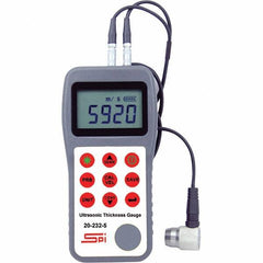 SPI - Electronic Thickness Gages Minimum Measurement (Decimal Inch): 0.0250 Maximum Measurement (Decimal Inch): 23.6200 - Apex Tool & Supply
