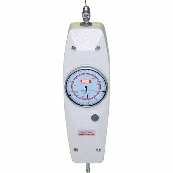 SPI - Mechanical Tension & Compression Force Gages Capacity (Lb.): 11.00 Capacity (kgf): 4.50 - Apex Tool & Supply