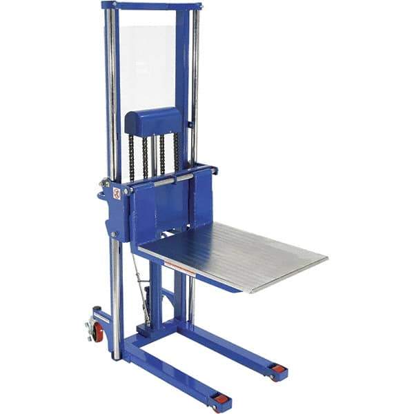 Vestil - 1,500 Lb Capacity, 63" Lift Height, Portable Workstation Manually Operated Lift - Apex Tool & Supply