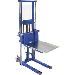 Vestil - 1,500 Lb Capacity, 63" Lift Height, Portable Workstation Manually Operated Lift - Apex Tool & Supply