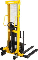 Vestil - 2,000 Lb Capacity, 63" Lift Height, Portable Workstation Manually Operated Lift - Apex Tool & Supply