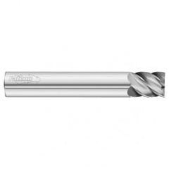 20mm Dia. x 105mm Overall Length 5-Flute Square End Solid Carbide SE End Mill-Round Shank-Center Cut-Uncoated - Apex Tool & Supply