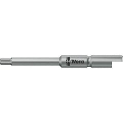 Wera - 2mm Hex Screwdriver Bit - 1/4" Drive, 44mm OAL - Apex Tool & Supply