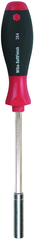 1/4 x 300mm - Magnetic Bit Holding Screwdriver SoftFinish® Grip - Apex Tool & Supply