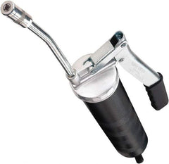 lumax - 10,000 Max psi, Rigid Lever Grease Gun - 14 oz Capacity, 1/8 Thread Outlet, 16 (High Volume Mode) Strokes per oz, Cartridge Fill - Apex Tool & Supply