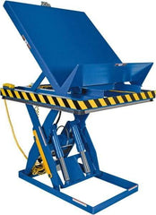 Vestil - 4,000 Lb Capacity Electric Scissor Lift - 11" to 47" Lift Height, 48" Platform Length x 48" Platform Width - Apex Tool & Supply