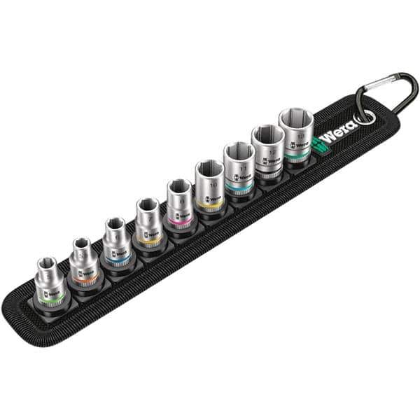 Wera - Socket Sets Measurement Type: Metric Drive Size: 1/4 - Apex Tool & Supply