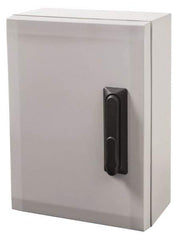 Fibox - Polycarbonate Standard Enclosure Hinge Cover - NEMA 4, 4X, 8.27" Wide x 15.75" High x 23.62" Deep, Impact Resistant - Apex Tool & Supply