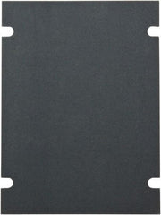 Fibox - 13.3" OAW x 9.4" OAH Electrical Enclosure Back Panel - 13.3" x 9.4" Box, Steel, Use with SOLID Series - Apex Tool & Supply