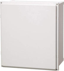 Fibox - Polycarbonate Standard Enclosure Screw Cover - NEMA 4, 4X, 6, 6P, 12, 13, 14" Wide x 16" High x 8" Deep, Impact, Moisture & Corrosion Resistant, Dirt-tight & Dust-tight - Apex Tool & Supply