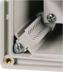 Fibox - Electrical Enclosure Polycarbonate Variable Height Back Panel Kit - For Use with ARCA JIC - Apex Tool & Supply