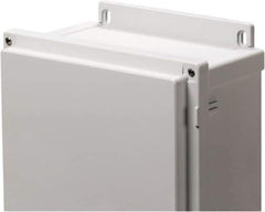 Fibox - Electrical Enclosure Polycarbonate Mounting Flanges - For Use with ARCA JIC - Apex Tool & Supply