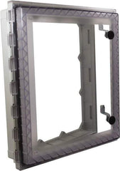 Fibox - 4X NEMA Rated, Electrical Enclosure Polycarbonate HMI Cover - For Use with ARCA IPW - Apex Tool & Supply