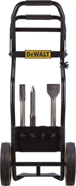 DeWALT - 100 Lb Capacity 31" OAH Hammer Truck - Swept Back, Continuous Handle, Steel, Semi-Pneumatic Wheels - Apex Tool & Supply