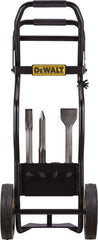 DeWALT - 100 Lb Capacity 31" OAH Hammer Truck - Swept Back, Continuous Handle, Steel, Semi-Pneumatic Wheels - Apex Tool & Supply